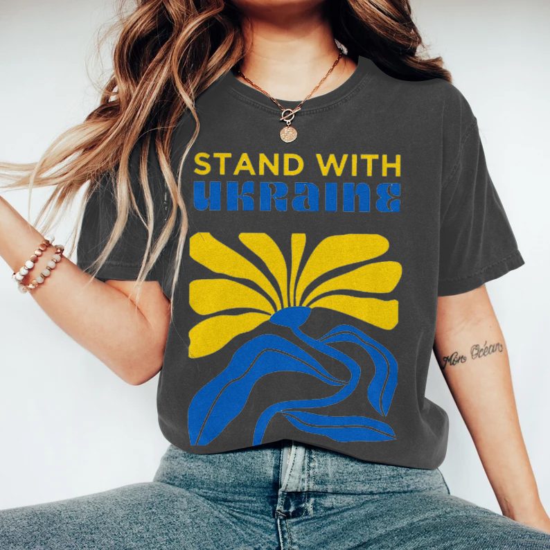 Stand With Ukraine Women's T-shirt