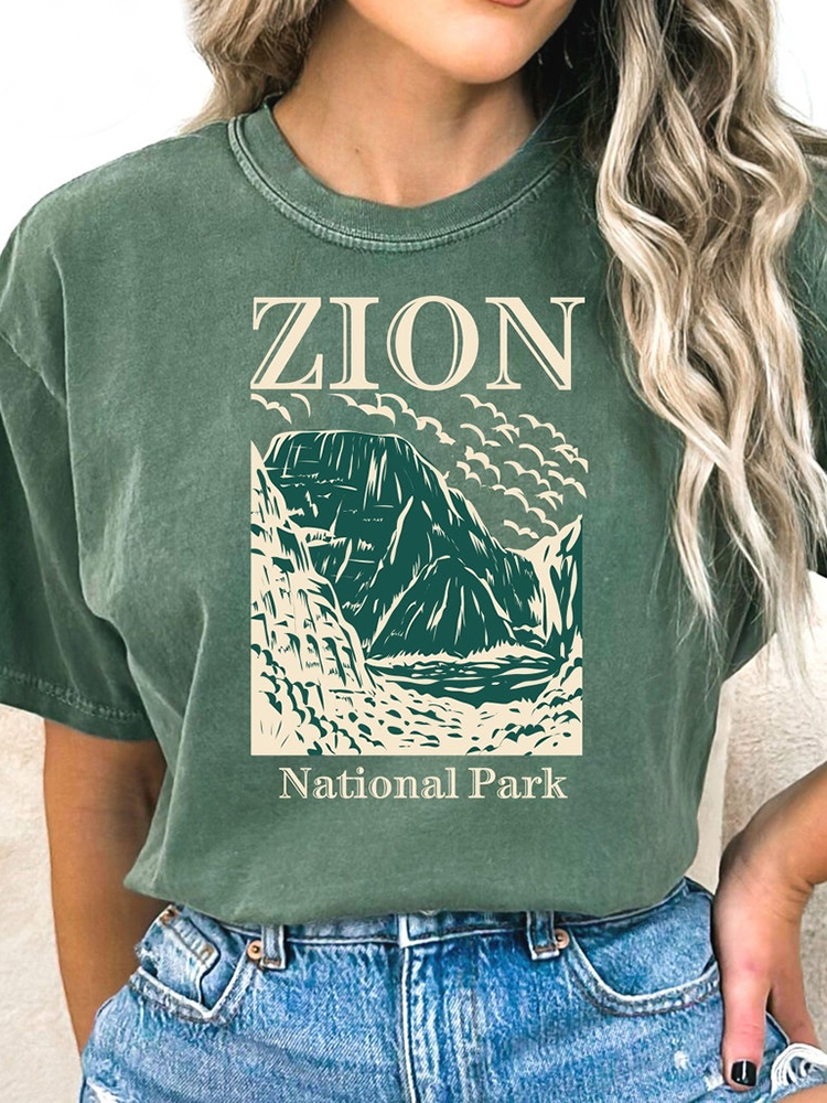 Zion National Park Comfortable T-shirt