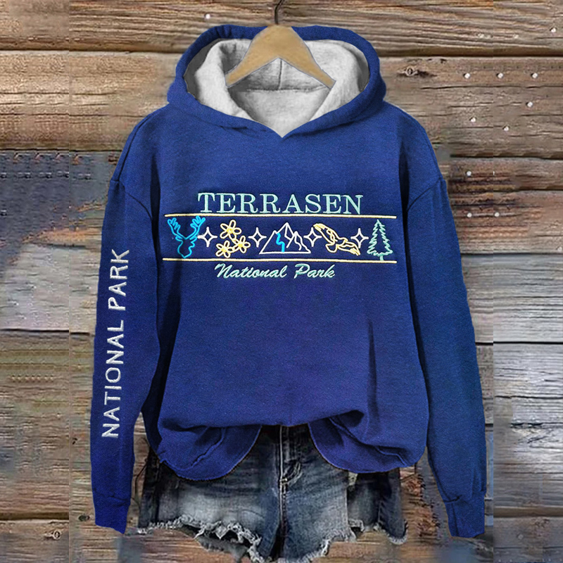 Protecting Local National Parks Advocacy Embroidered Hoodie