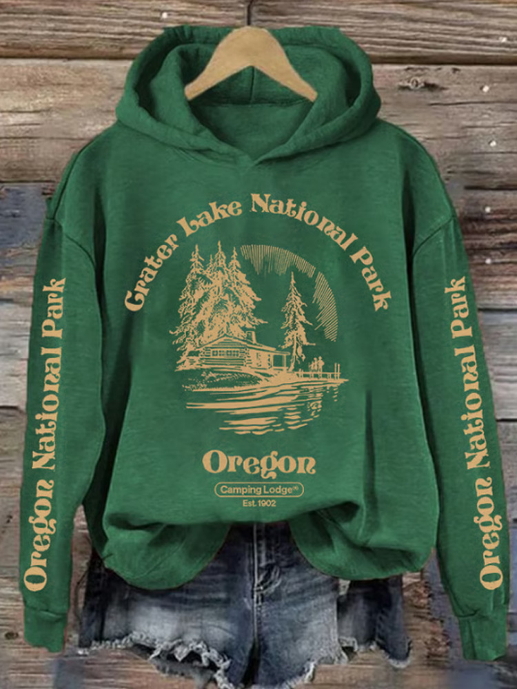Women's National Parks Printed Sweatshirt