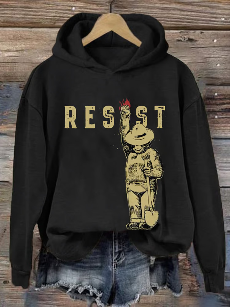 Women's Protect Our National Parks Printed Hoodie